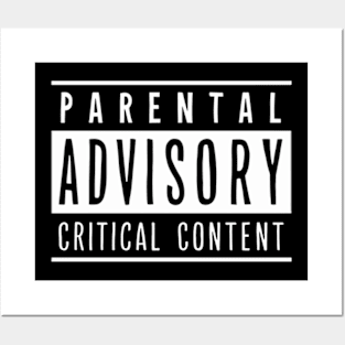 Parental-Advisory Posters and Art